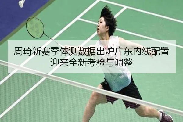 周琦新赛季体测数据出炉广东内线配置迎来全新考验与调整